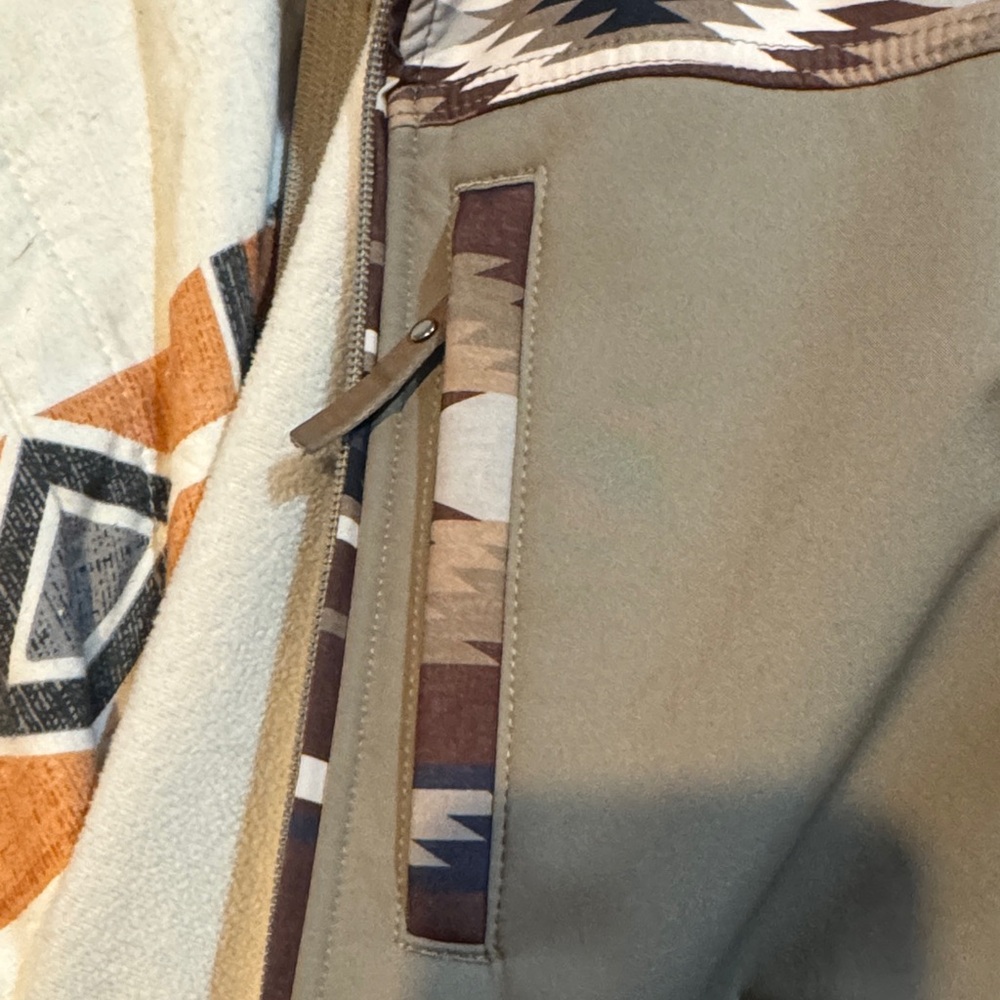 Unisex Aztec Western Softshell Jacket - Picture 4 of 4